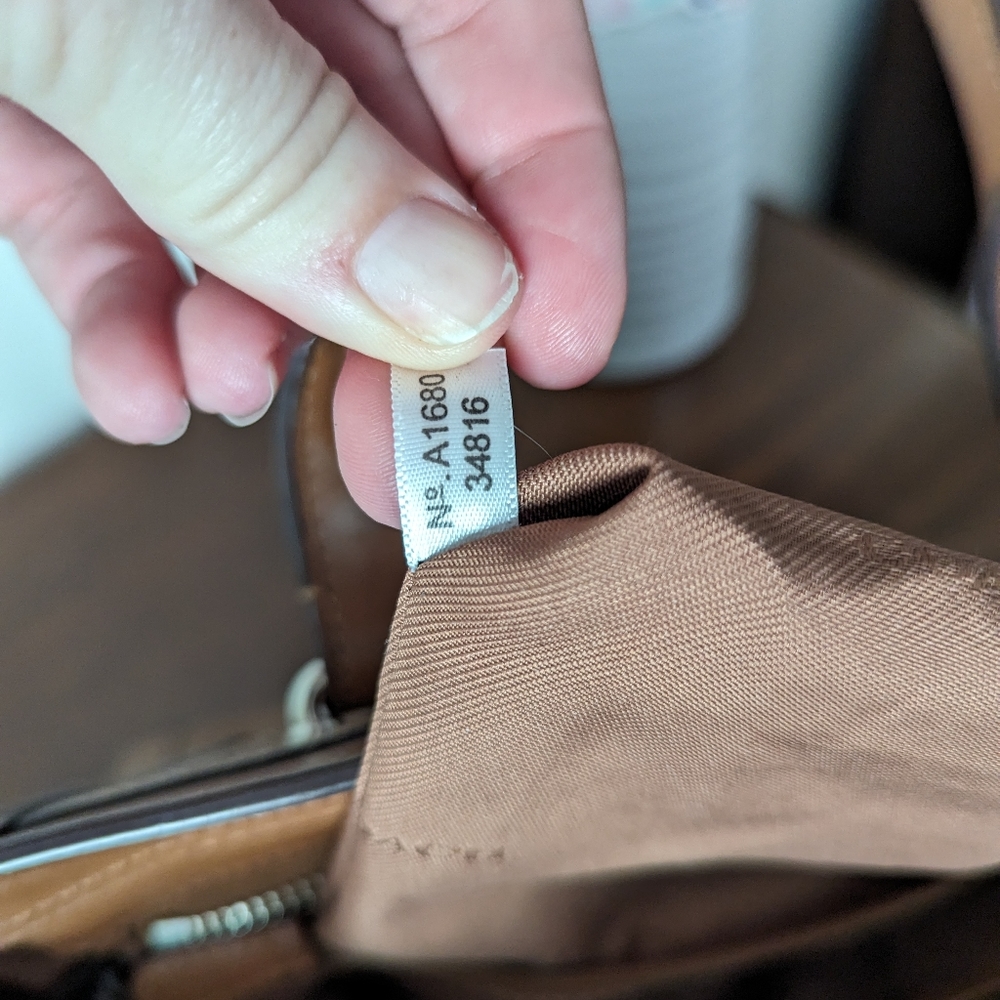Coach swagger in carmel brown pebble leather - Picture 7 of 8